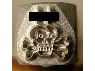 Schlagstempel Schädel SS