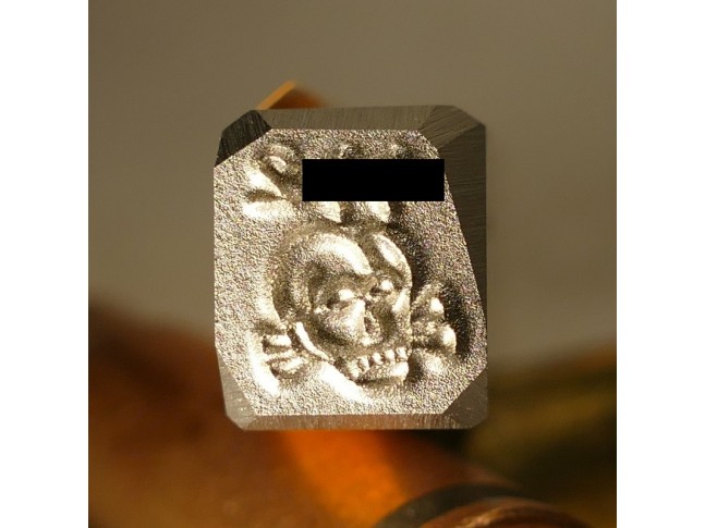 Schlagstempel Schädel SS 2