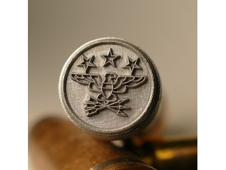 Eagle 3 Stars 3 Arrows Stamp