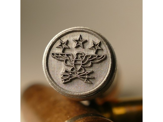 Eagle 3 Stars 3 Arrows Stamp