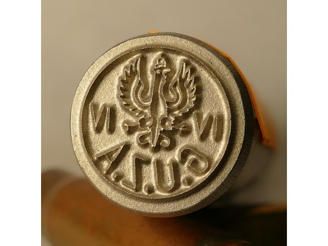 Stempel Orzeł II R, IV G.U.Z.A.