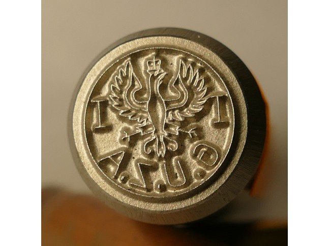 Schlagstempel Adler II RP, I G.U.Z.A.