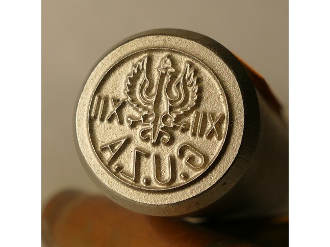 Schlagstempel Adler II RP, XII G.U.Z.A.