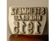 Schlagstempel STEINMETZ BRESLAU 1915