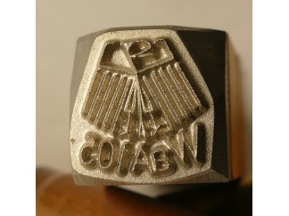 Stempel Orzeł Weimarski WaA105