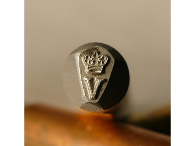 British Stamp Proof Mark Crown V