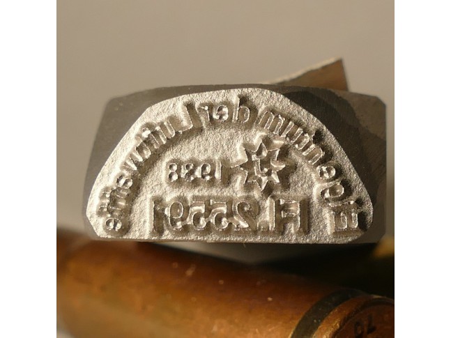 Stempel Eigentum der Luftwaffe Fl.25591 1938