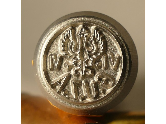 Stempel Orzeł II R, VI G.U.Z.A.