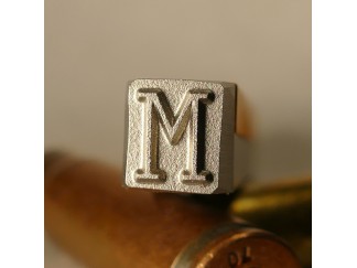 Schlagstempel M Buchstabe