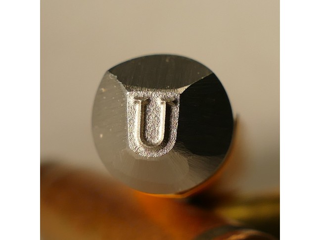 Schlagstempel Buchstabe U