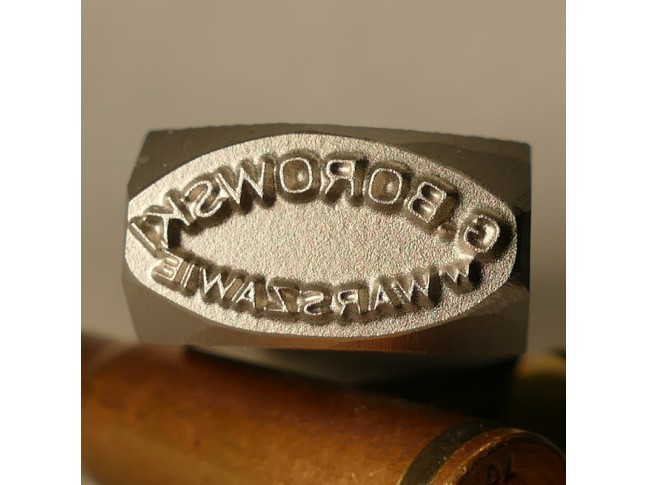 Stempel G. BOROWSKI W WARSZAWIE