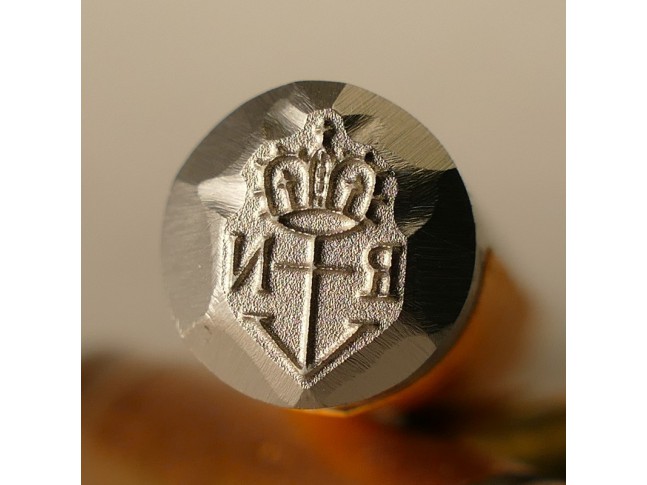 Stempel Kotwica Korona RN