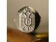 Austriacki Stempel Proof Mark Dwugłowy Orzeł z cyfrą 4