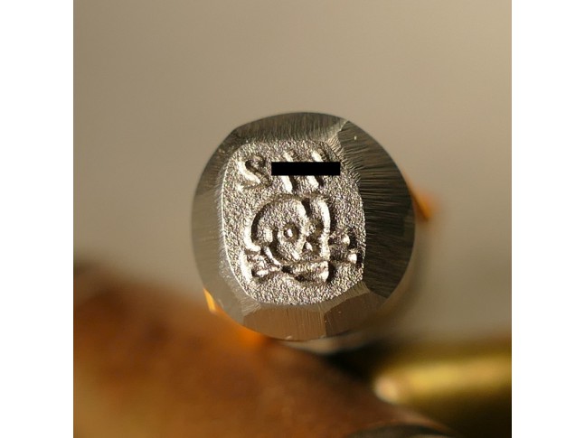 Schlagstempel Schädel SS 2