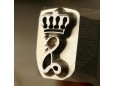 Stamp Crown Letter S