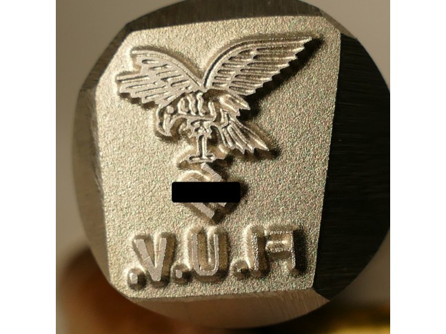 Third Reich Eagle Stamp Fl. U.V.