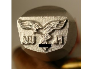 Stempel Niemiecki Orzeł Fl. U.V.