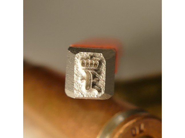 Stempel Korona Litera F