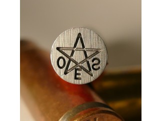 Stempel Masoński Gwiazda Pentagram SEO/OES