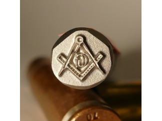 Stempel Masoński Cyrkiel G