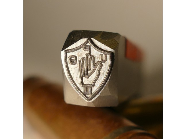 Stempel UPG III Dłoń w herbie