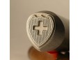 Stamp Swiss Cross in a shield