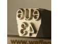 Schlagstempel eue 43