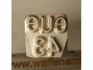 Schlagstempel eue 43