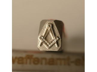 Stamp Masonic Compass